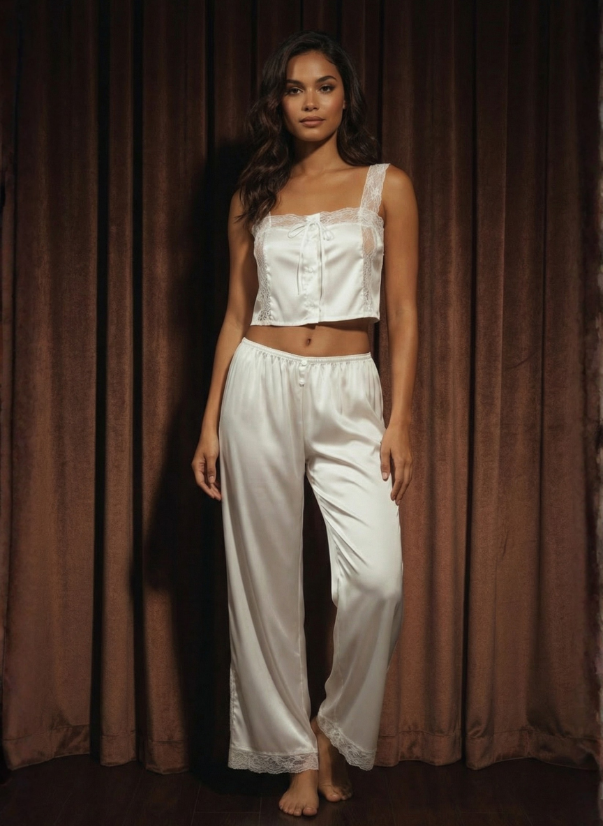 Serene Lace Lounge Set