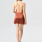 Luna Silk Backless Nightdress